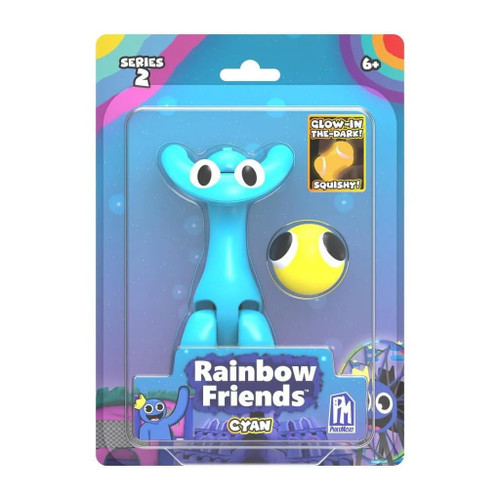 Rainbow Friends Series 2 Cyan 5 Action Figure PhatMojo - ToyWiz