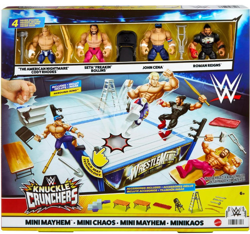 mini wrestling ring playset