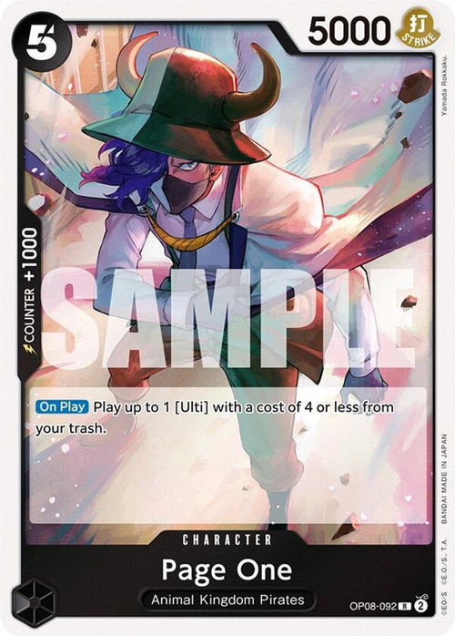 One Piece Trading Card Game Two Legends Single Card Rare