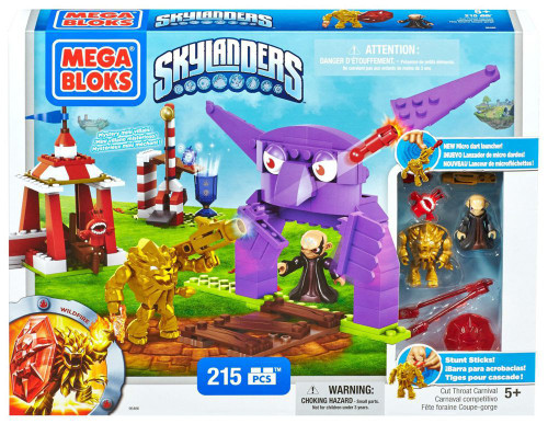 Mega Bloks Skylanders Cut Throat Carnival Set 95486 - ToyWiz