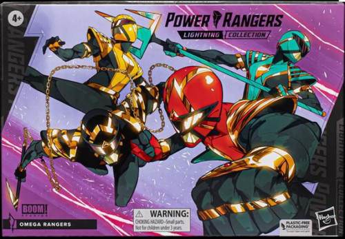Power Rangers S.P.D. Lightning Collection Omega Rangers Exclusive