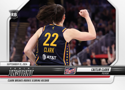 Panini Instant WNBA 2024 2024 Panini Instant Caitlin Clark Rookie Card – Indiana Fever & Iowa Hawkeyes WNBA/NCAA 2024 Wnba Basketball Cards - Foto 3