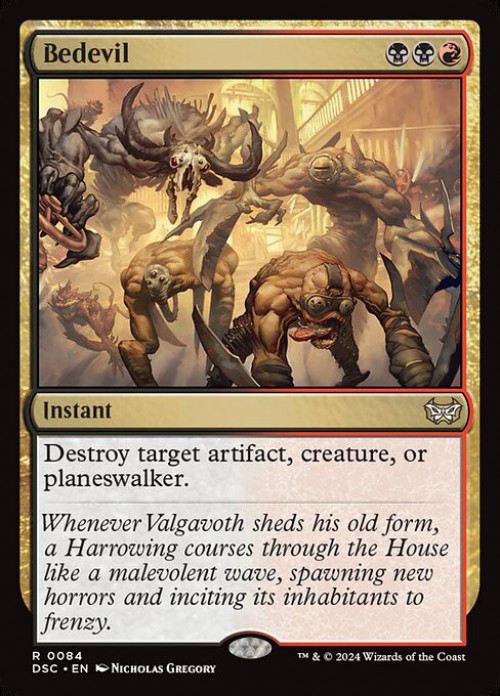 Magic The Gathering Duskmourn House of Horror Commander Single Card ...