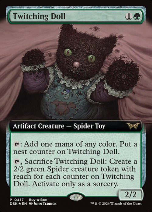 toy cards mtg Mishra's Workshop Custom Art Junji Ito Toy