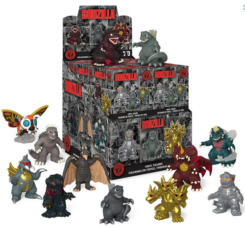 特撮 Godzilla 70th Anniversary Mystery Minis Godzilla 70th Anniversary Mystery Minis Mini-Figure Funko