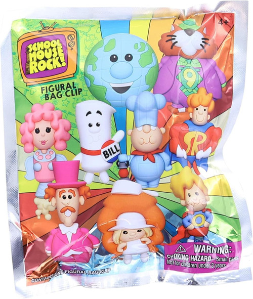 School Rocks Box Schoolhouse Rock 3D Figural Bag Clip Schoolhouse Rock Series 1 Mystery ...