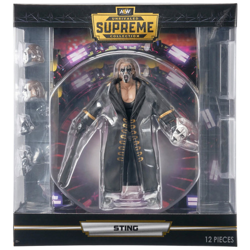 AEW スナップバックキャップ「AEW スティング STING Justice