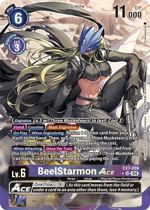 digimon card game beelstarmon Mlikemat New Playmat DTCG CCG Mat Trading Mat Desk Pad + Free Mat Bag : Toys & Games [On Play] Return 1 Option card with a memory cost of 7 from your trash to your hand Digimon card beelstarmon secret rare