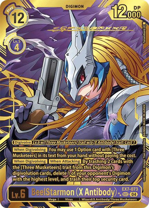 digimon bellestarmon card Limited Sharpshooter Belle Deluxe Stitched 1P Mat Mana Moon The BT6 Idol Star Beelstarmon