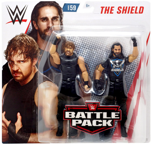 WWE Wrestling Battle Pack Series 59 Dean Ambrose Seth Rollins 6