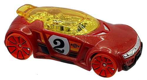 Hot Wheels High Voltage Number 2 164 Diecast Car Red Car Loose
