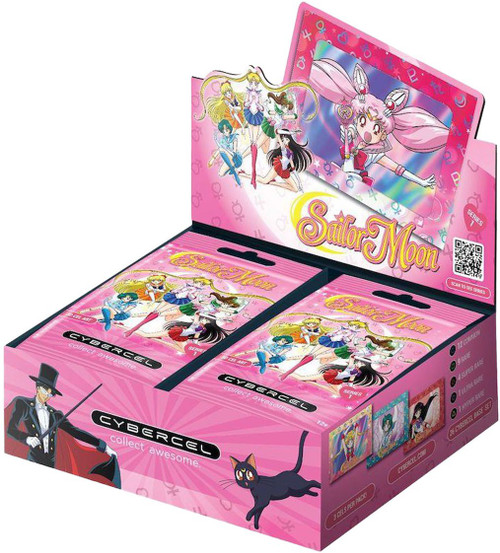 MEET　SAILORMOON　1 Sailor Moon Series 1 Trading Card Box 20 Packs Cybercel - ToyWiz