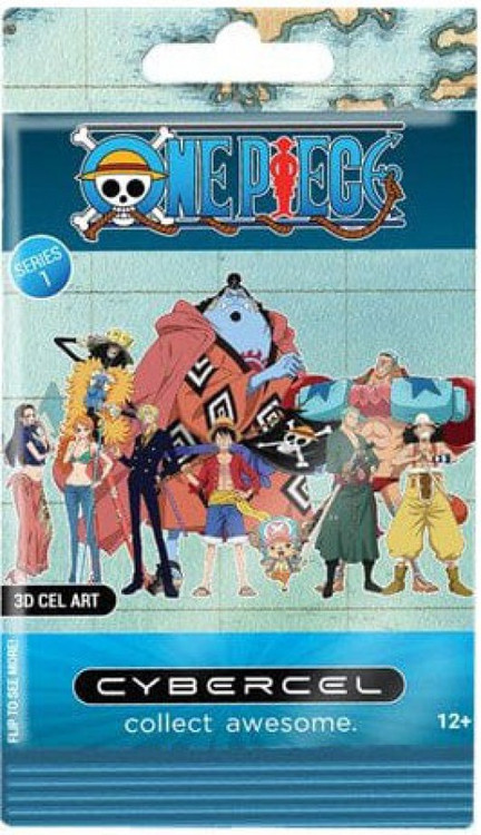 One Piece Series 1 Trading Card Pack 3 Cels Cybercel - ToyWiz