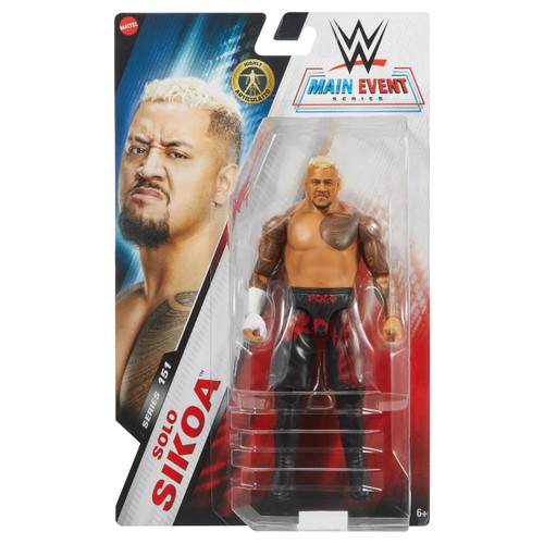 WWE Wrestling Main Event Series 151 Solo Sikoa 6 Action Figure