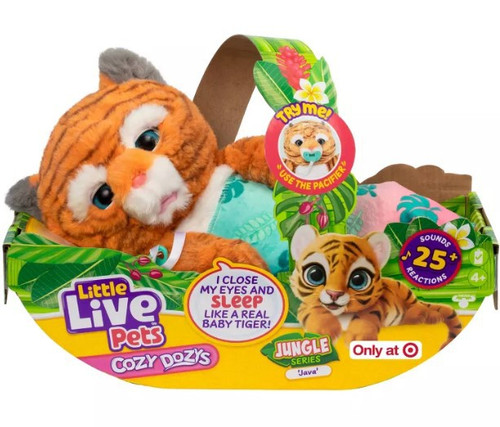 Little Live Pets Cozy Dozys Java The Tiger Exclusive Electronic