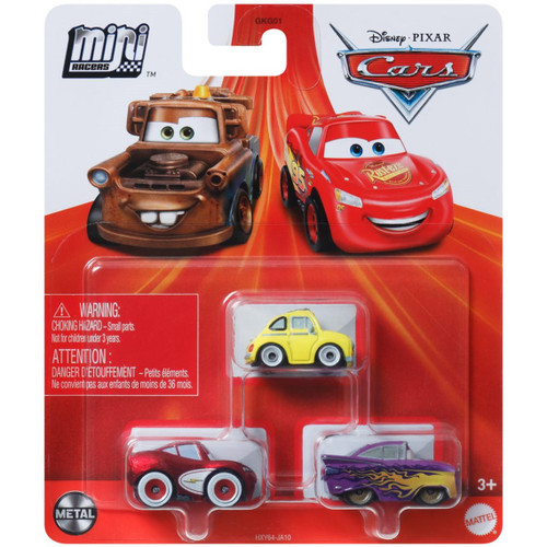 Disney Pixar Cars Die Cast Metal Mini Racers Cruisin Lightning
