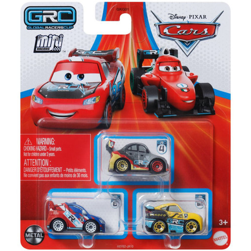 ミニカー NEON RACERS MAX SCHNELL & RAOUL CAROULE Disney Pixar Cars Global Racers Cup Die Cast Metal Mini