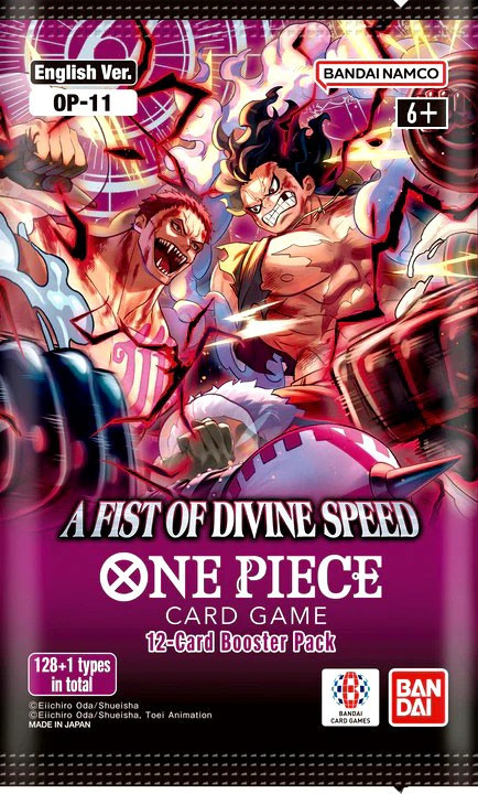 One Piece Trading Card Game A Fist of Divine Speed Booster Pack OP