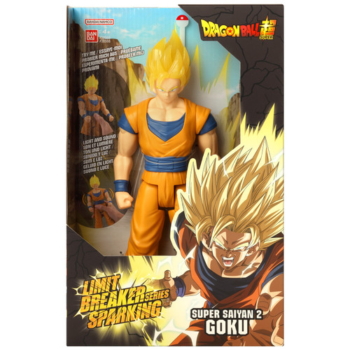 Dragon Ball Super Limit Breaker Series Sparking Super Saiyan 2 Goku 11.8-Inch Collectable Figure