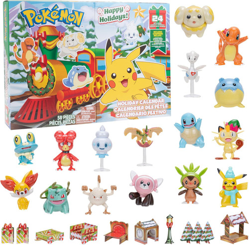 pokemon card advent calendar 2024 and offers a Pokmon game on the Christmas theme every day Pokmon TCG: Holiday Calendar (2025)