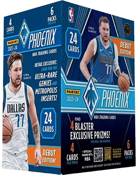 NBA Panini 2023-24 Phoenix Basketball Trading Card BLASTER Box 6