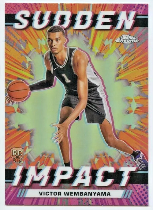 NBA San Antonio Spurs 2023-24 Topps Chrome Basketball Single Card