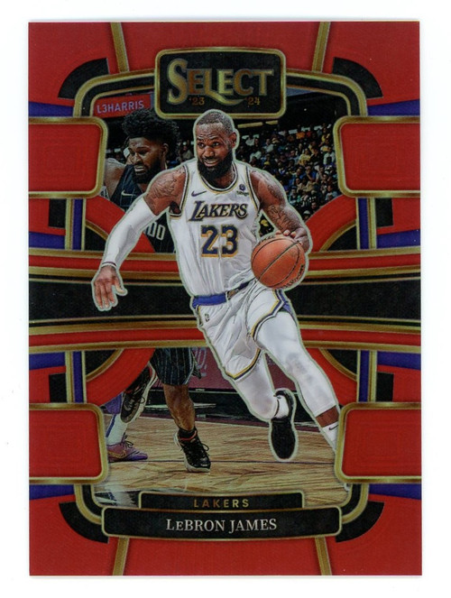 ☆ LeBRON James Select Copper  49枚限定 2023-24 Panini Select LeBron James /49 GAME WORN PATCH
