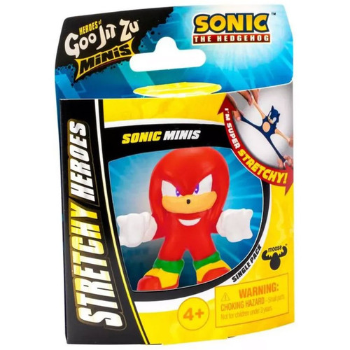 Heroes of Goo Jit Zu Sonic the Hedgehog MINIS Knuckles 2.5 Mini