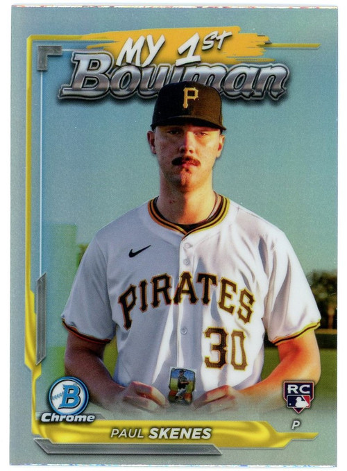 シングルカード Topps - PSA 10 Bowman Paul Skenes My 1st Bowman PSA 10 PAUL SKENES 1st 2023 Bowman Draft Paper PIRATES