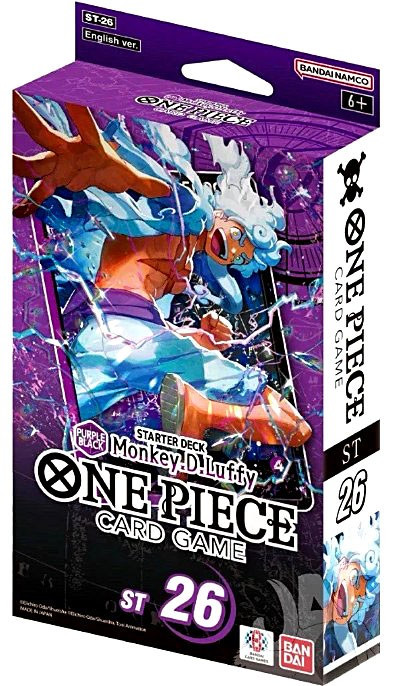 One Piece Trading Card Game Monkey D. Luffy Starter Deck ST-26 ENGLISH, 51  Cards Bandai - ToyWiz