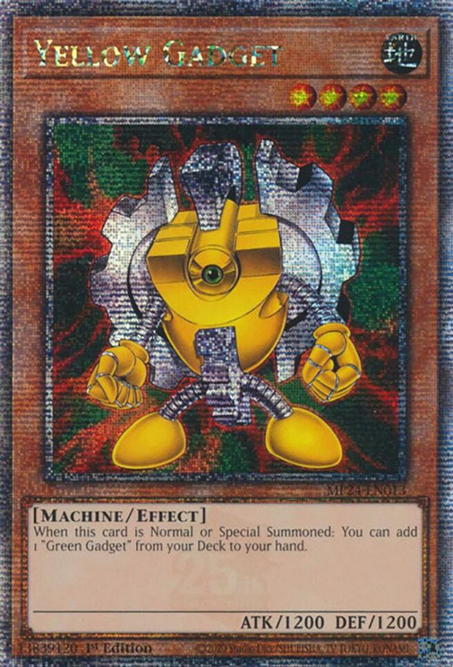 Yugioh Lata Mp24 Green Gadget Quarter Century X3 | Meses Sin Interés