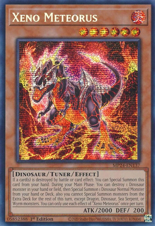 yugioh xeno dino deck Ground [WISU-EN006] Ultra Rare  Media Reload Xeno Dino (Secret Villlage Lock)
