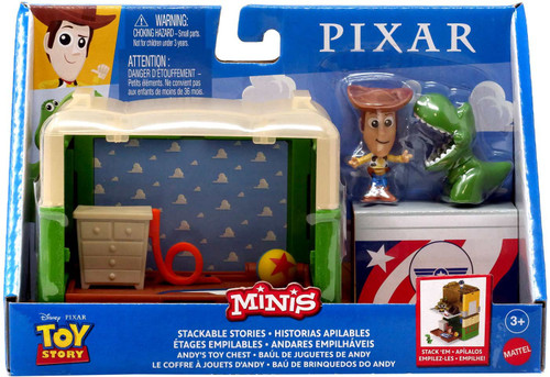 Disney Pixar Toy Story MINIS Andys Toybox Stackable Stories