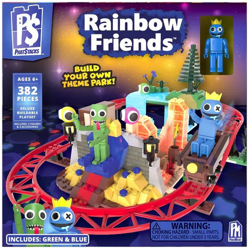 Rainbow Friends PhatStacks Theme Park Building Set PhatMojo - ToyWiz
