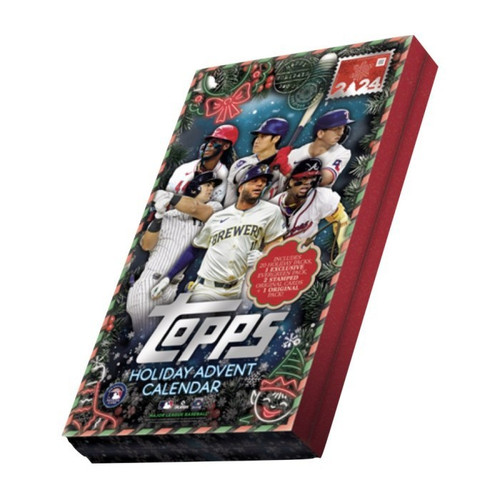 MLB Topps 2024 HOLIDAY Baseball Advent Calendar ToyWiz