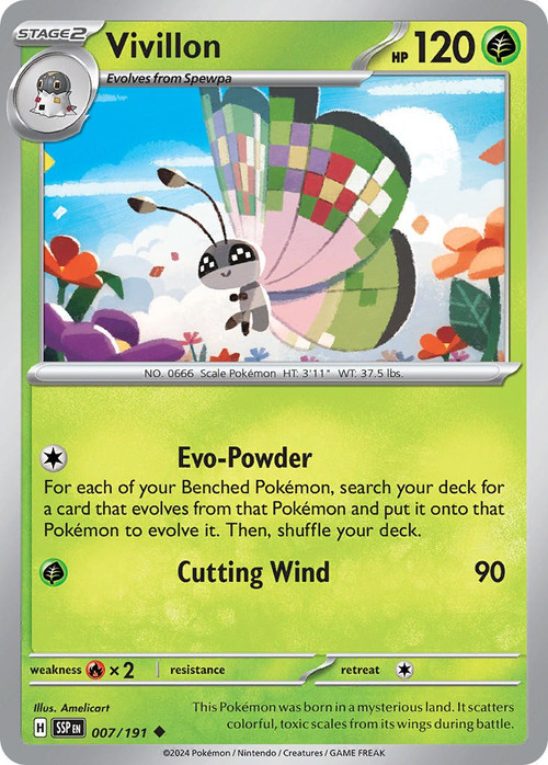 Pokemon Trading Card Game Surging Sparks Single Card Uncommon