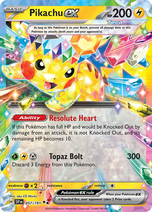 Pokemon Trading Card Game Surging Sparks Single Card Double Rare