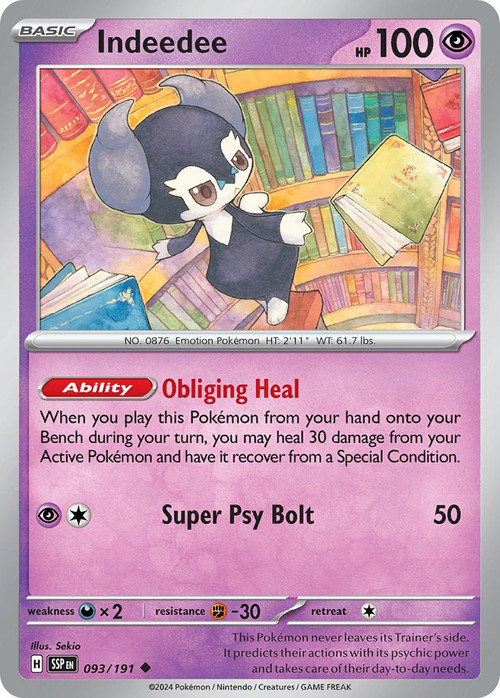 Pokemon Trading Card Game Surging Sparks Single Card Uncommon