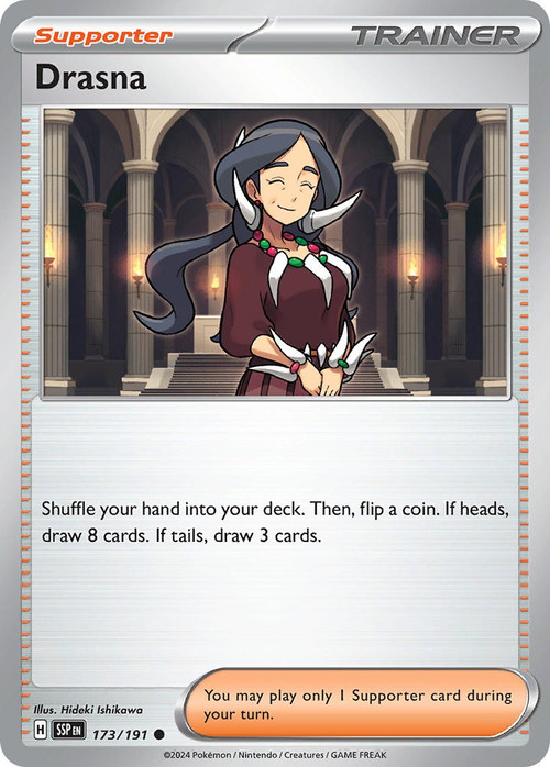 Pokemon Trading Card Game Surging Sparks Uncommon Drasna #173