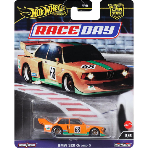 Hot Wheels Premium Car Culture Race Day BMW 320 Group 5 164 Die