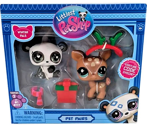 Littlest Pet Shop 2024 Generation Pet Pairs Panda Deer Exclusive