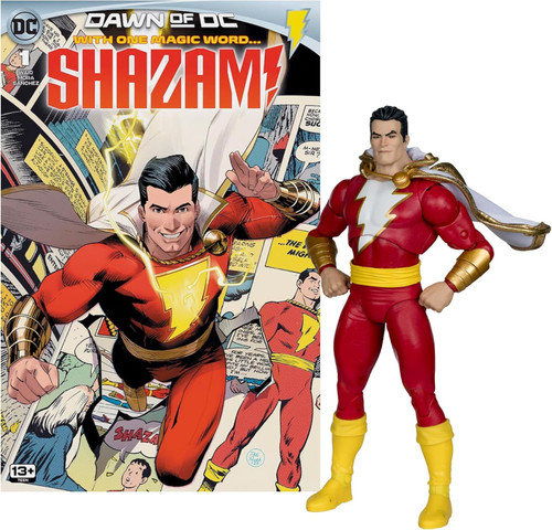 McFarlane Toys DC Direct Page Punchers Shazam 7 Action Figure with