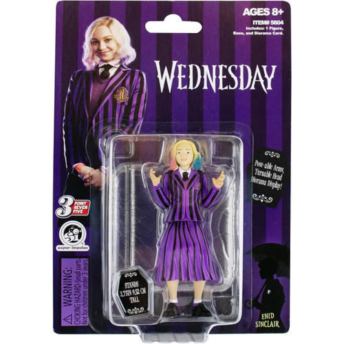 enid出品 5 Points Wednesday Addams & Enid Sinclair Action Figure Boxed Set
