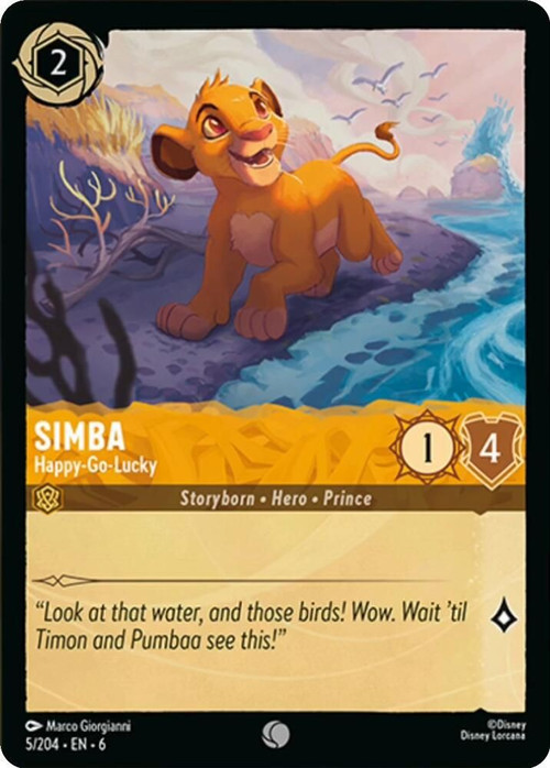 lucky lorcana card - Ursula's Return - Cri-Kee - Cricket (Rare) you may play that item for free and it enters play exerted Meeko - Lucky Raccoon 47/207