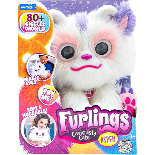 Furlings Aspen Exclusive Interactive Plush 80 Giggles Growls
