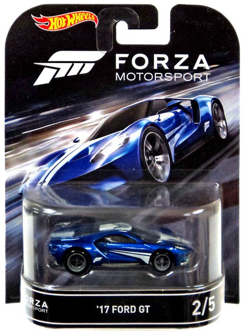 Hot Wheels Forza Motorsport 17 Ford GT 164 Diecast Car 25 Mattel