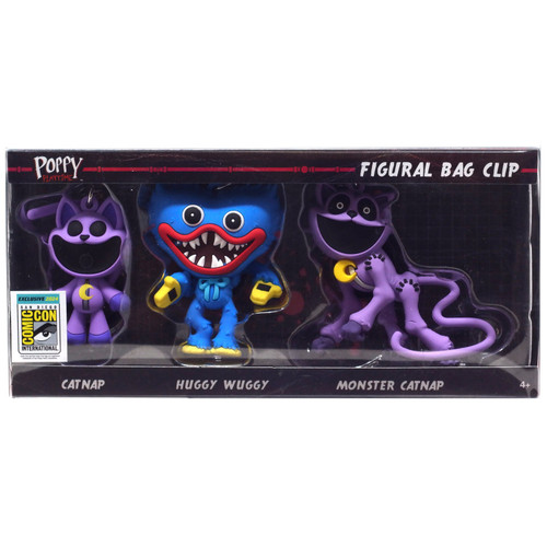 Poppy Playtime Cat Nap, Huggy Wuggy Monster Catnap Exclusive Bag
