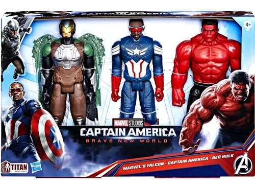 Marvel Captain America Brave New World Titan Hero Series Falcon