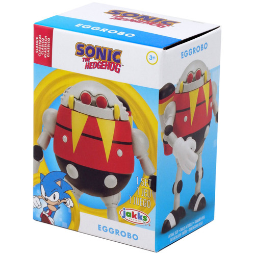 Sonic The Hedgehog Eggrobo 2.5 Articulated Mini Figure Jakks Pacific ...