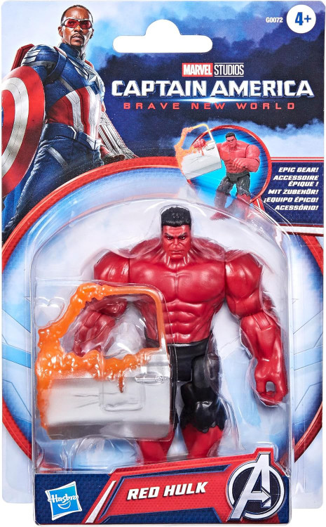 Marvel Captain America Brave New World Epic Hero Series Red Hulk 4